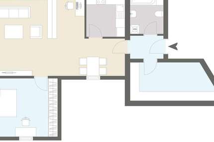 Wohnung Stocksee - 3 Zimmer, 85 m&sup2;, 800&euro; | Angebot:26789015