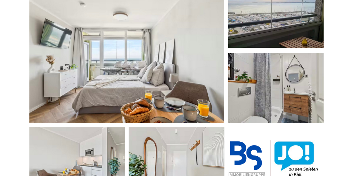 Etagenwohnung Kiel Friedrichsort - 1 Zimmer, 27 m&sup2;, 189.000&euro; | Angebot:26256034