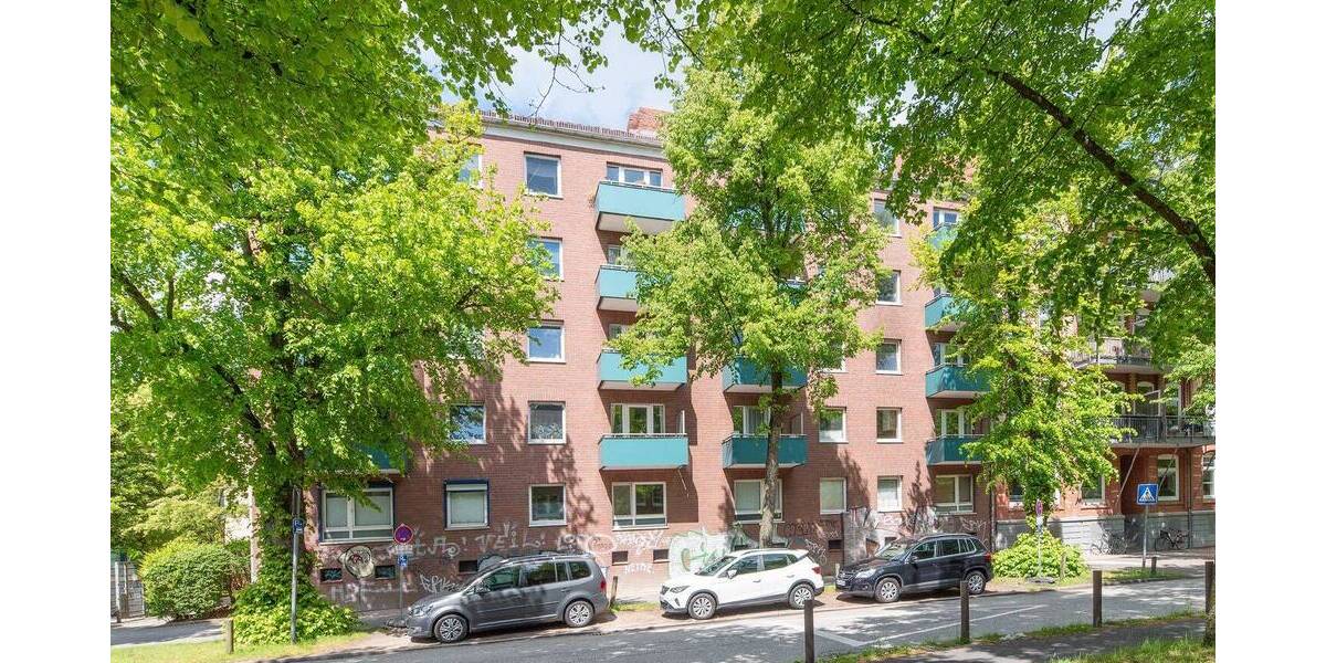 Etagenwohnung Kiel Südfriedhof - 2 Zimmer, 48 m&sup2;, 155.000&euro; | Angebot:26902126