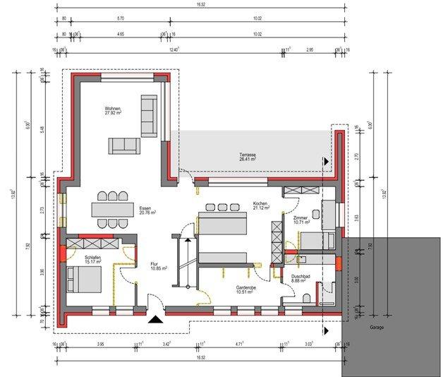Einfamilienhaus Gettorf - 5 Zimmer, 204 m&sup2;, 3.000&euro; | Angebot:26136199