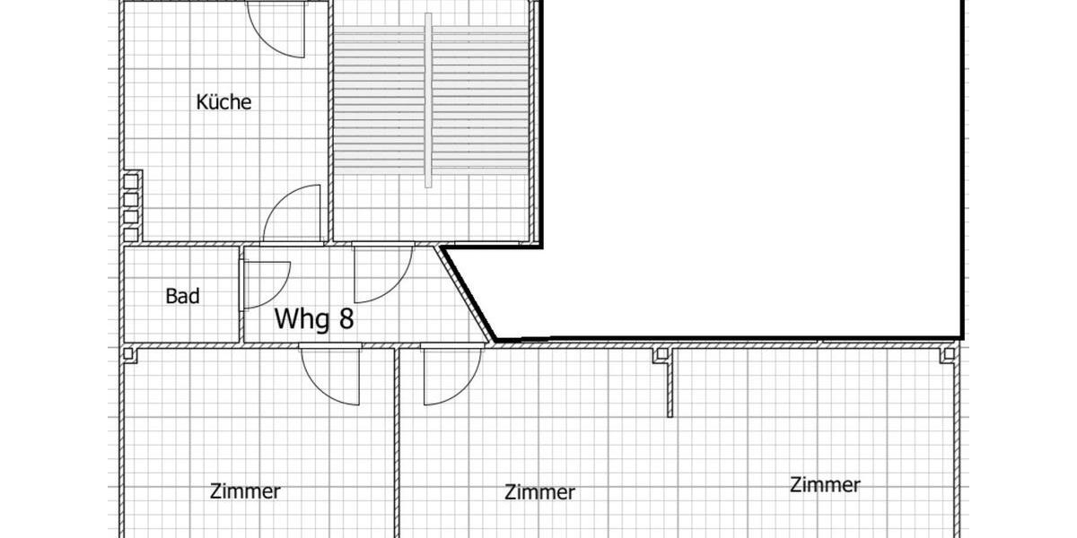 Zentral gelegene 3 Zimmer Wohnung mit Balkon 3 zimmer