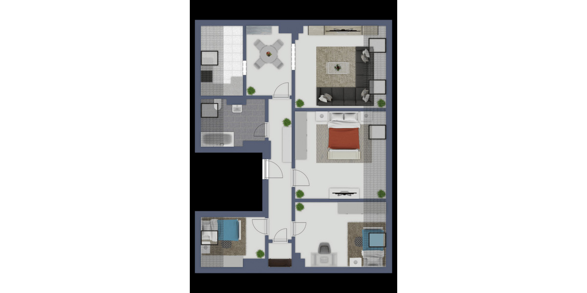 Etagenwohnung Kiel Neumühlen-Dietrichsdorf - 3 Zimmer, 86 m&sup2;, 869&euro; | Angebot:26894600