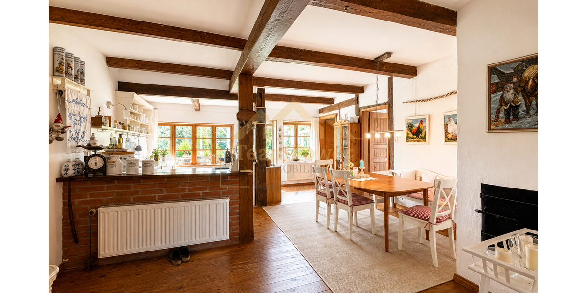 Viel Platz, viel Charme, viel Lebensqualität – modernisiertes Bauernhaus mit Pool & Einliegerwohnung - Gewerbeobjekt Emkendorf / Kleinvollstedt Kleinvollstedt | Angebot:27302459