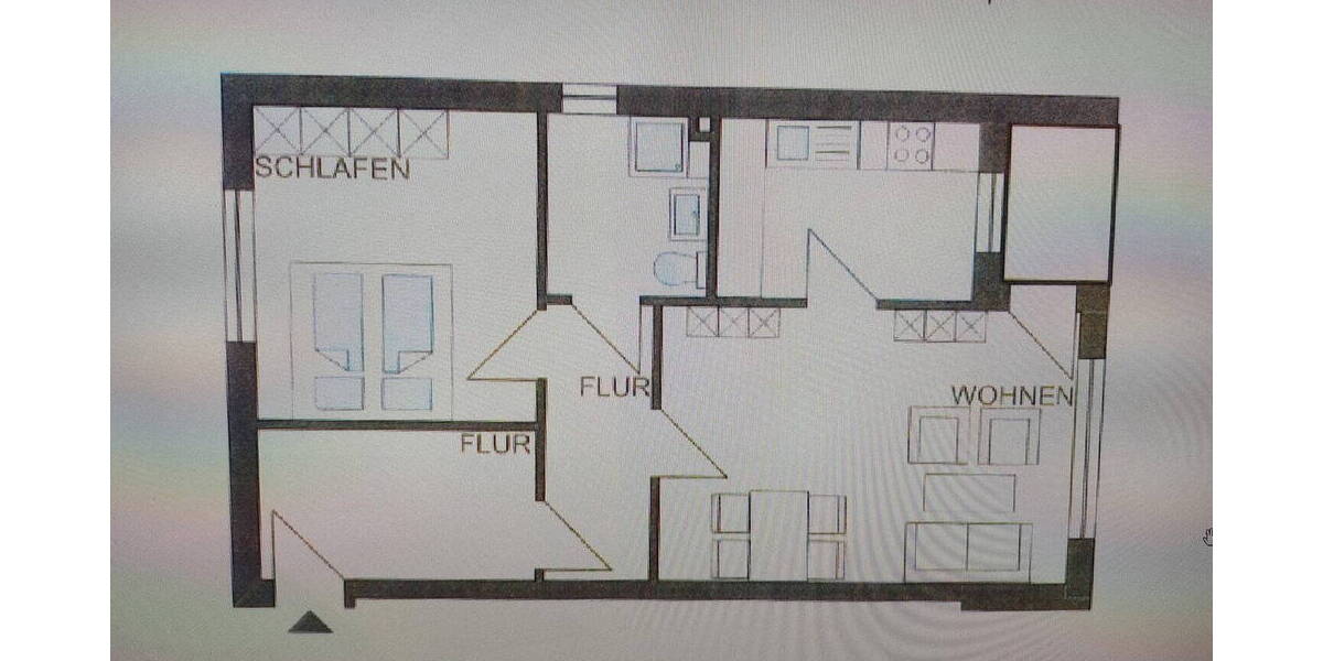 Etagenwohnung Bornhöved - 2 Zimmer, 58 m&sup2;, 725&euro; | Angebot:26015822