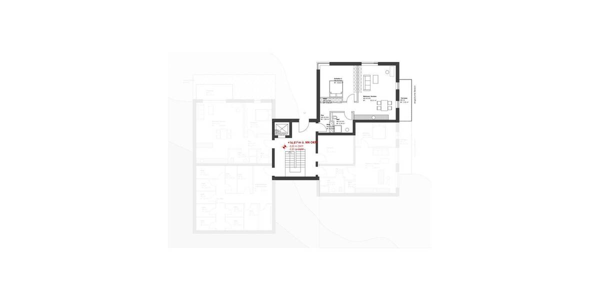 Etagenwohnung Eckernförde Borby - 2 Zimmer, 70 m&sup2;, 418.000&euro; | Angebot:26932654
