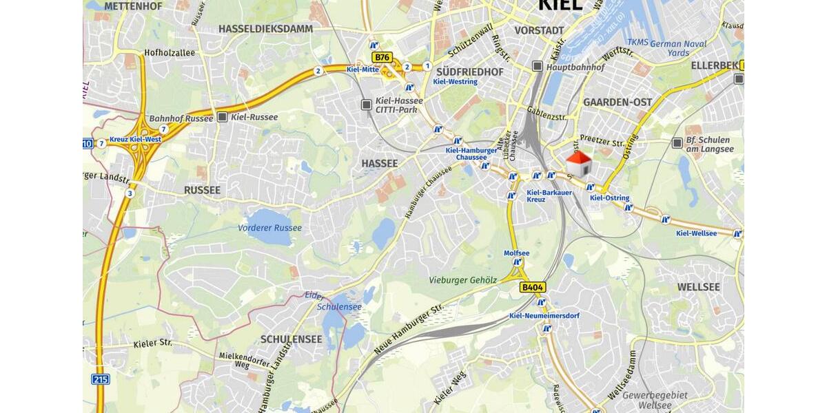 Gewerbeobjekt Kiel Gaarden-Ost - 4.233&euro; | Angebot:26286278