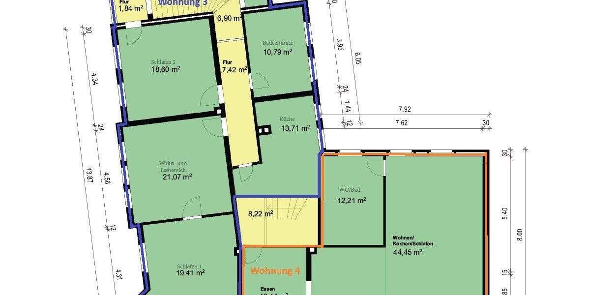 Mehrfamilienhaus, Wohnhaus Schönberg (Holstein) Schönberg - 1 Zimmer, 375 m&sup2;, 850.000&euro; | Angebot:25073324