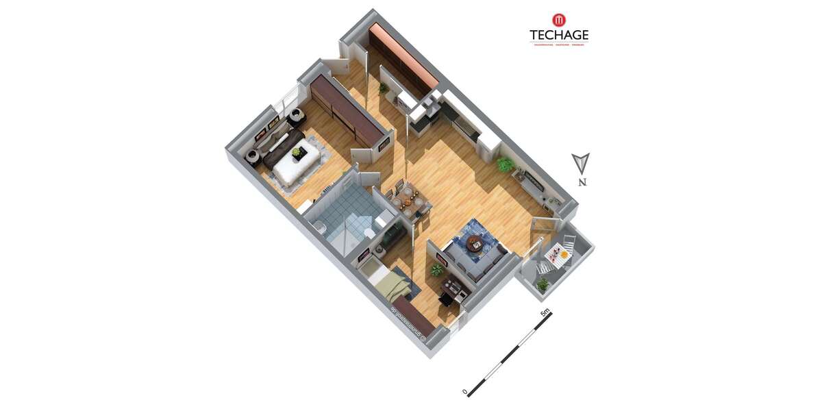 Etagenwohnung Kiel Ravensberg - 3 Zimmer, 82 m&sup2;, 1.365&euro; | Angebot:26963164