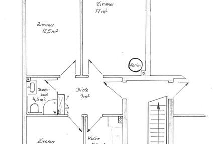 Wohnung Kiel Schreventeich - 3 Zimmer, 65 m&sup2;, 950&euro; | Angebot:24600940