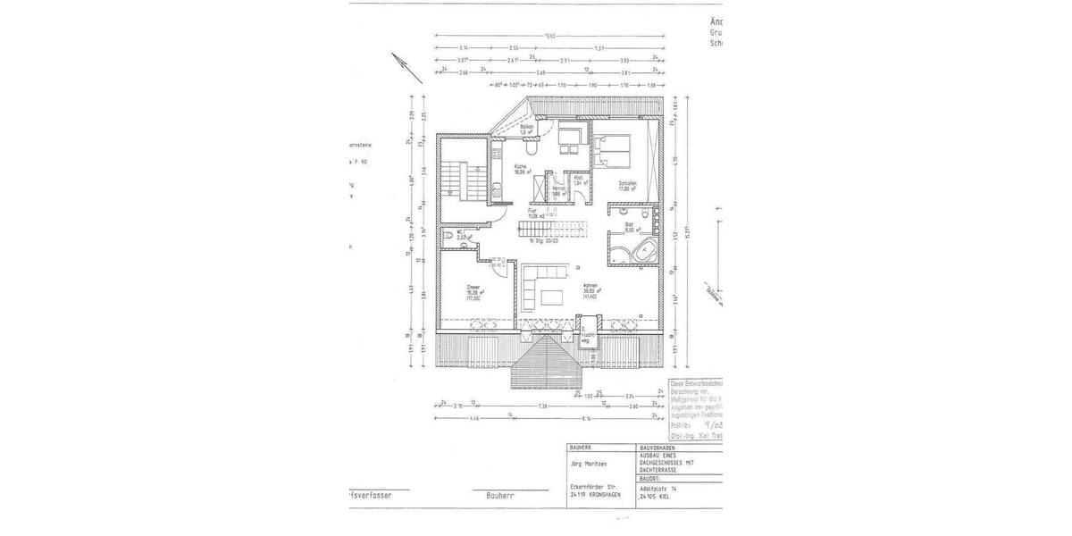Etagenwohnung Kiel Blücherplatz - 3 Zimmer, 127 m&sup2;, 629.000&euro; | Angebot:26920037