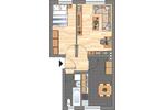 Erdgeschoßwohnung Kiel Gaarden-Ost - 1.5 Zimmer, 40 m&sup2;, 459&euro; | Angebot:26586942