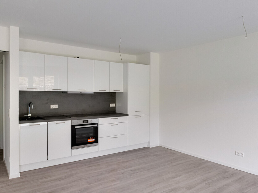 Erdgeschoßwohnung nach KFW40 EE Standard im Zentrum von Rieseby!