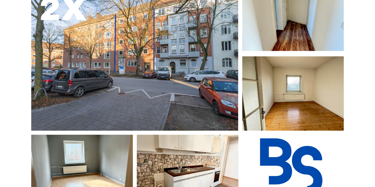 Etagenwohnung Kiel Wik - 2 Zimmer, 88 m&sup2;, 379.000&euro; | Angebot:26113006