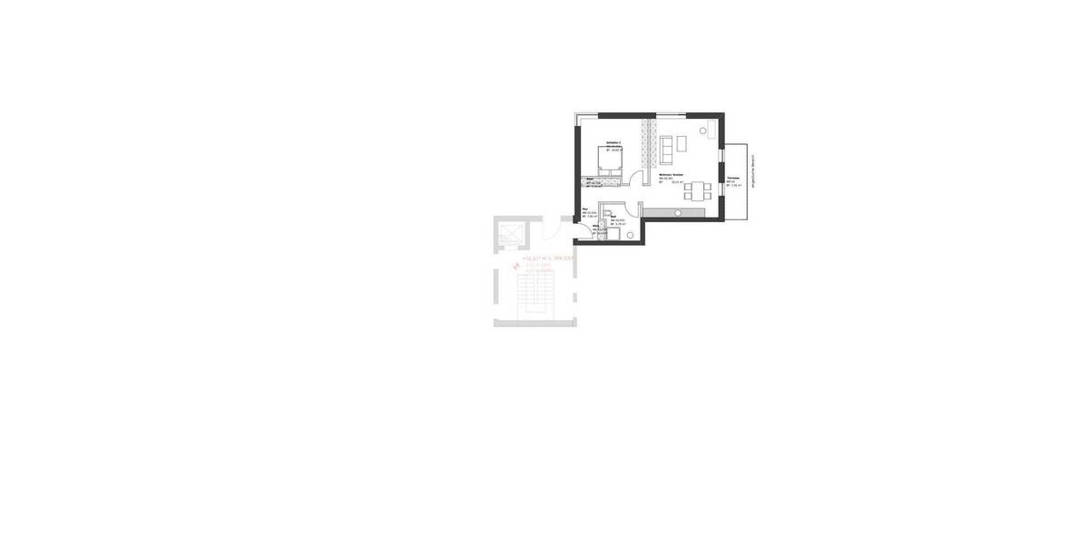 Etagenwohnung Eckernförde Borby - 2 Zimmer, 70 m&sup2;, 418.000&euro; | Angebot:26932654