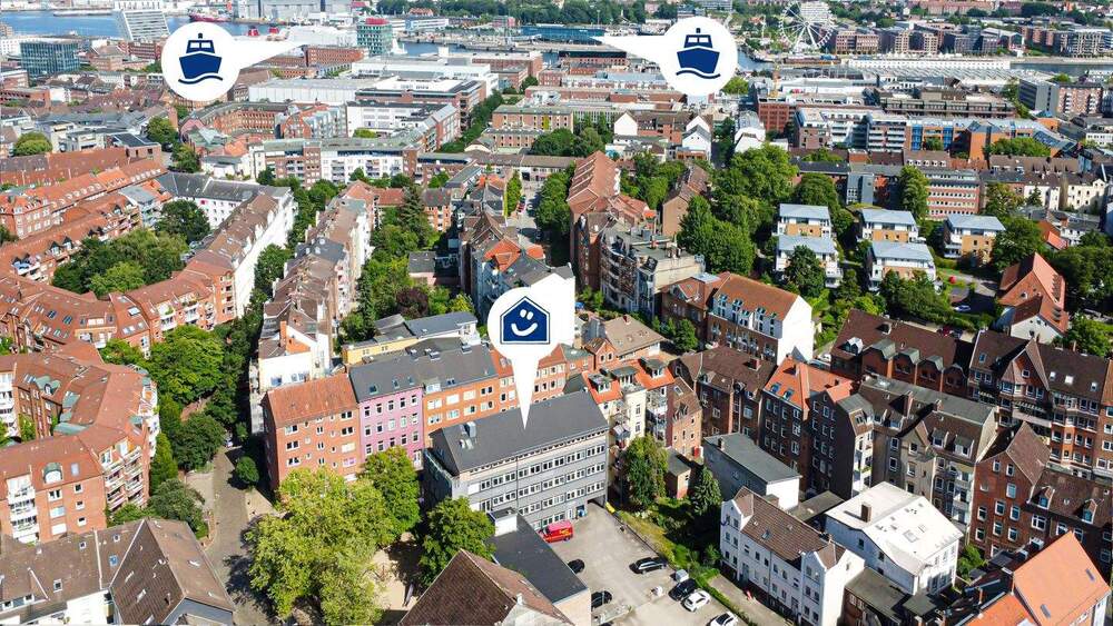Gewerbeobjekt Kiel Exerzierplatz - 6 Zimmer, 213 m&sup2;, 3.090&euro; | Angebot:25729234