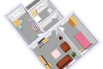 Etagenwohnung Kiel Gaarden-Ost - 1.5 Zimmer, 40 m&sup2;, 415&euro; | Angebot:26459983
