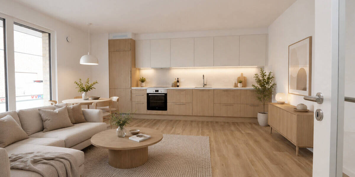 Etagenwohnung Neumünster Innenstadt - 2 Zimmer, 52 m&sup2;, 242.500&euro; | Angebot:26544513