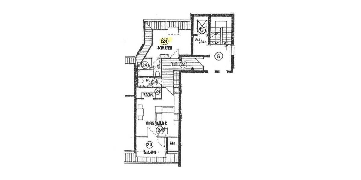 Etagenwohnung Kiel Holtenau - 2 Zimmer, 64 m&sup2;, 815&euro; | Angebot:26933947