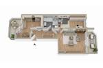 Etagenwohnung Preetz - 2 Zimmer, 61 m&sup2;, 189.000&euro; | Angebot:26486097