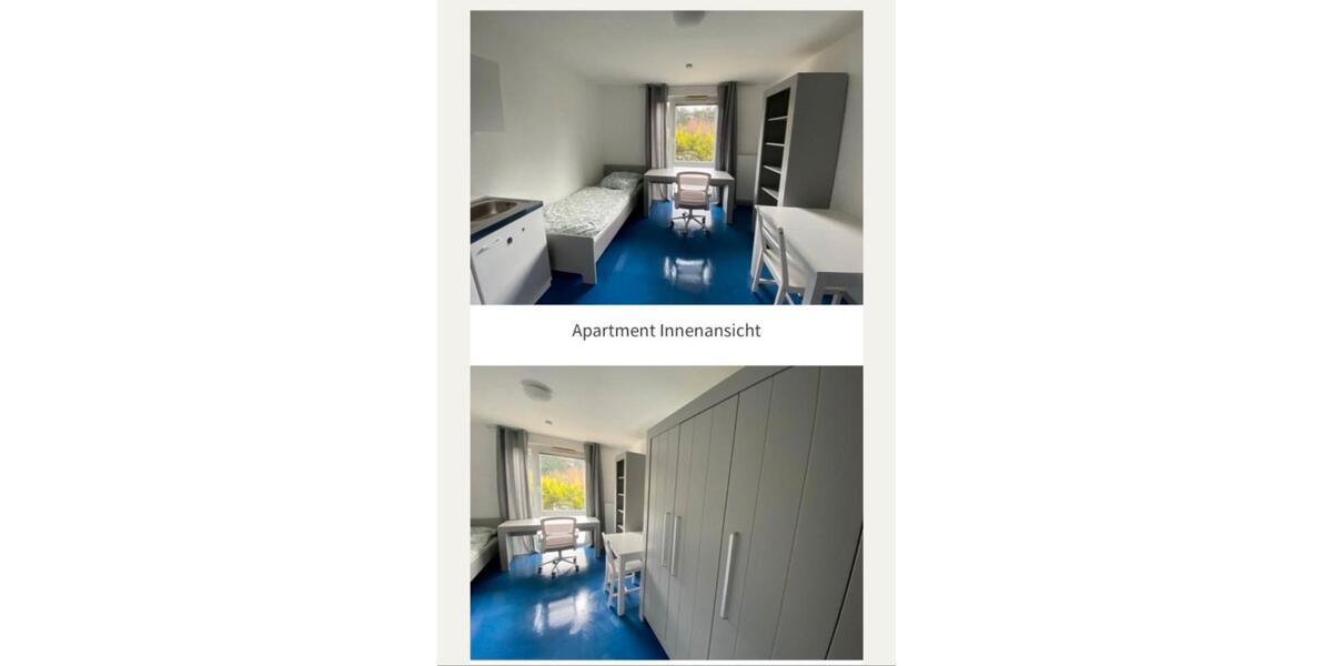 Etagenwohnung Kiel Wik - 1 Zimmer, 18 m&sup2;, 420&euro; | Angebot:26297663