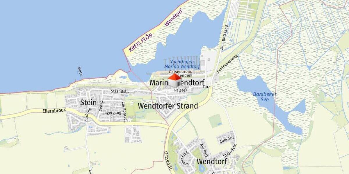 Etagenwohnung Wendtorf Marina Wendtorf - 1 Zimmer, 39 m&sup2;, 145.000&euro; | Angebot:25702164