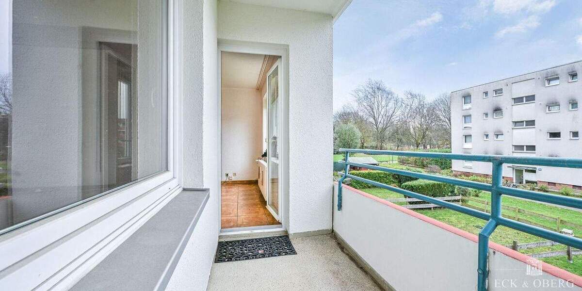 Ihre Chance in Kiel-Mettenhof: Renovierungsbedürftige 3-Zimmer Wohnung mit Südbalkon 3 zimmer