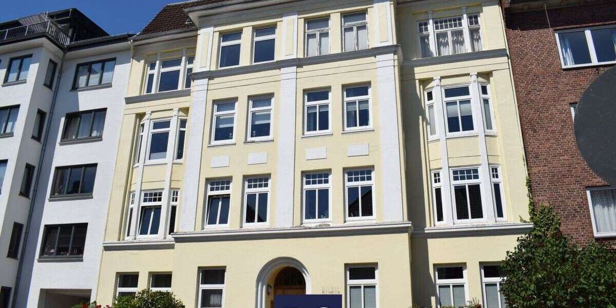 Etagenwohnung Kiel Blücherplatz - 3.5 Zimmer, 99 m&sup2;, 379.000&euro; | Angebot:27097918