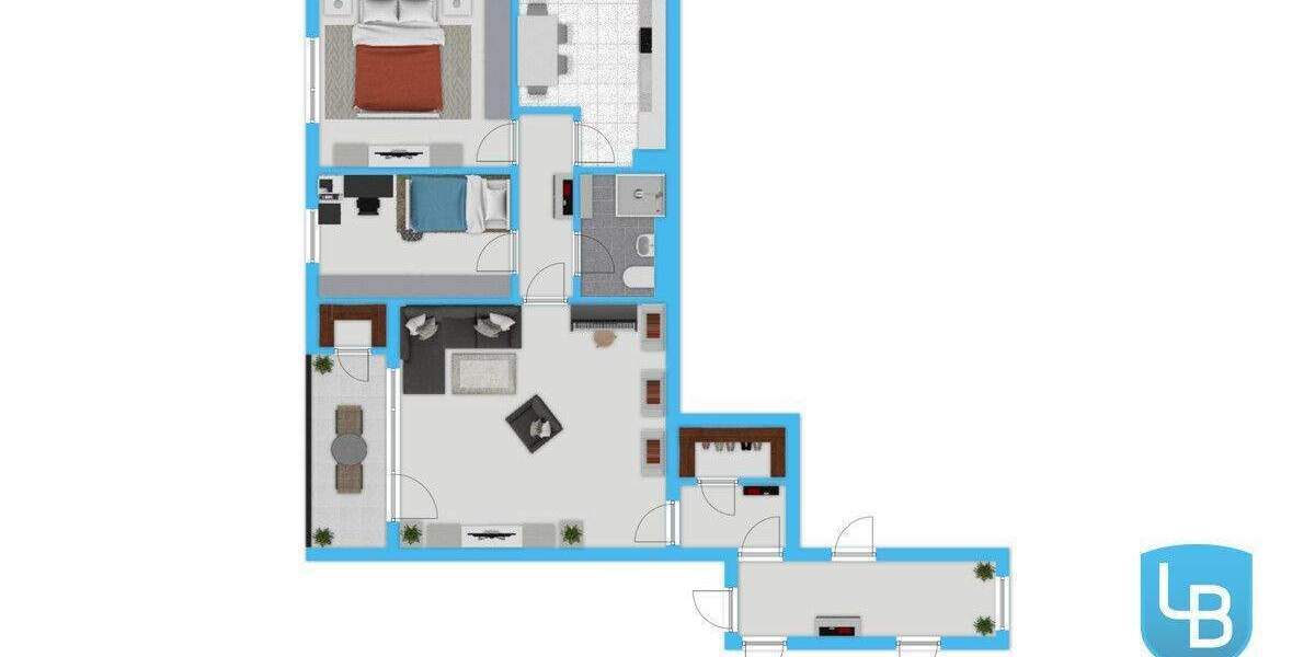 Etagenwohnung Kiel Schilksee - 3 Zimmer, 76 m&sup2;, 195.000&euro; | Angebot:25702187