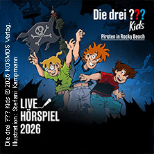Die drei ??? Kids - Piraten in Rocky Beach - Live Hörspiel 20.11.2026 Petrus-Kirche