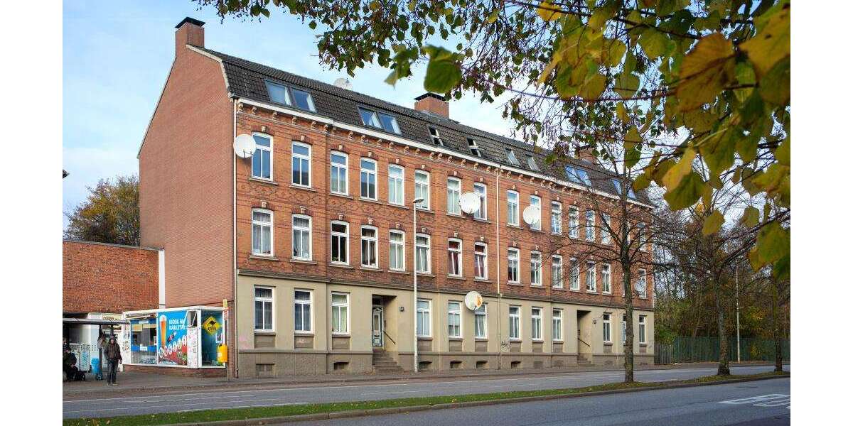 Etagenwohnung Kiel Gaarden-Ost - 2.5 Zimmer, 61 m&sup2;, 530&euro; | Angebot:25659097