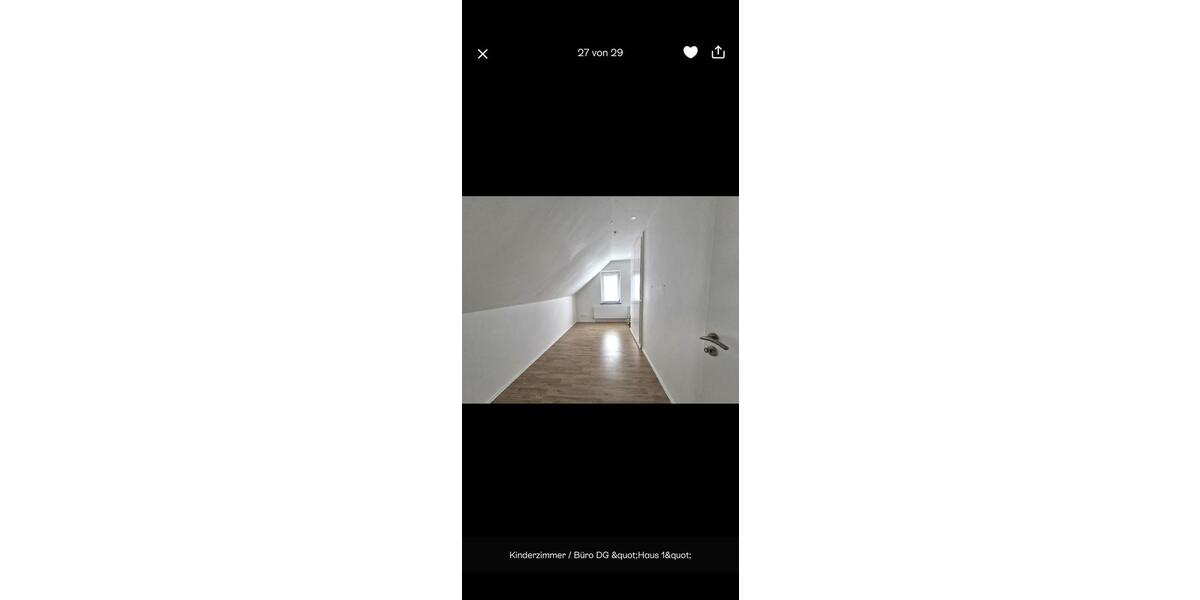 Dachgeschoßwohnung Osterrönfeld - 3 Zimmer, 62 m&sup2;, 850&euro; | Angebot:26095398