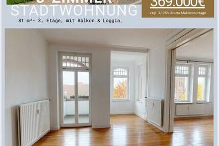 Wohnung Kiel Blücherplatz - 2.5 Zimmer, 80 m&sup2;, 369.000&euro; | Angebot:26704367