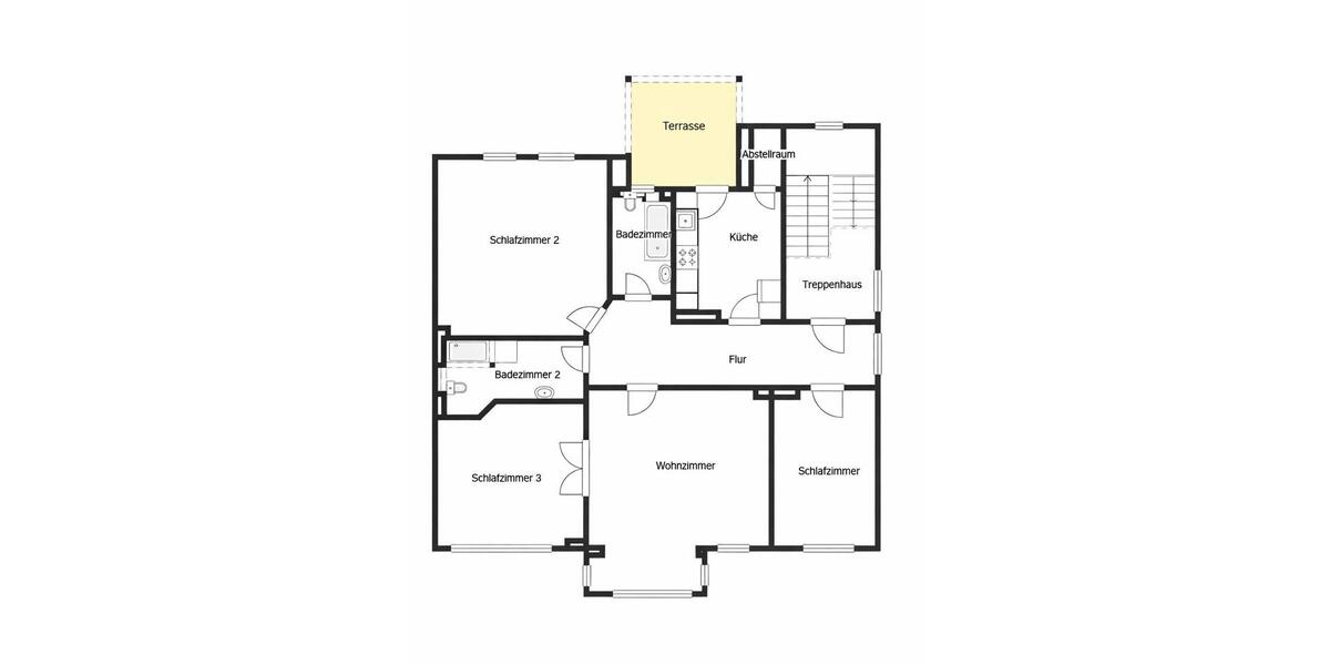 Hochparterre Neumünster - 4 Zimmer, 118 m&sup2;, 1.195&euro; | Angebot:26169851