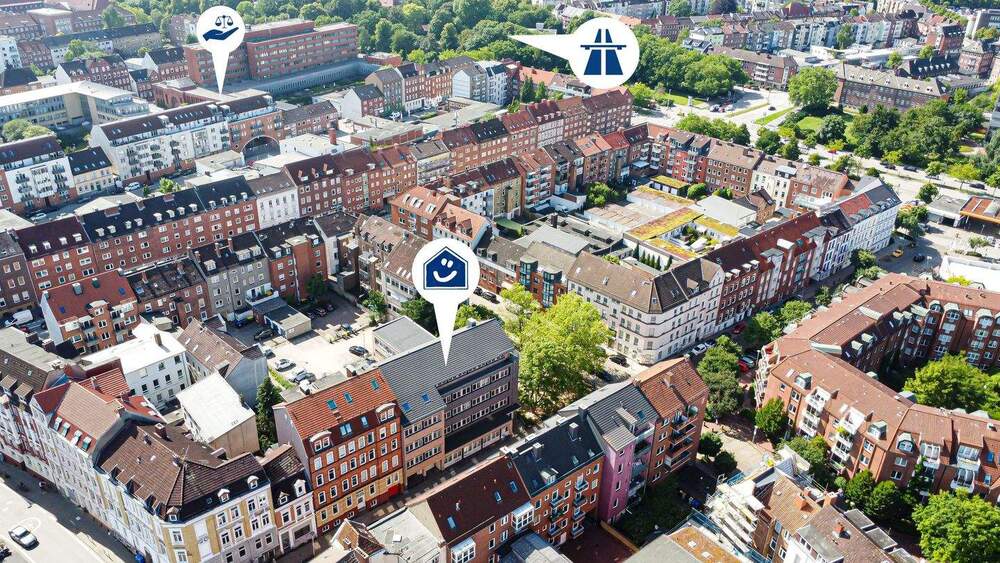 Gewerbeobjekt Kiel Exerzierplatz - 6 Zimmer, 213 m&sup2;, 3.090&euro; | Angebot:25729234