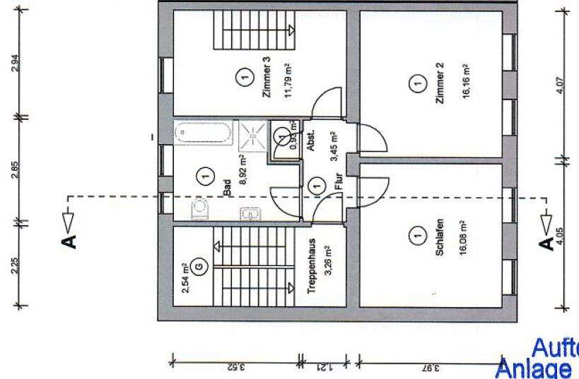 Etagenwohnung Neumünster Innenstadt - 5 Zimmer, 137 m&sup2;, 163.200&euro; | Angebot:23935793