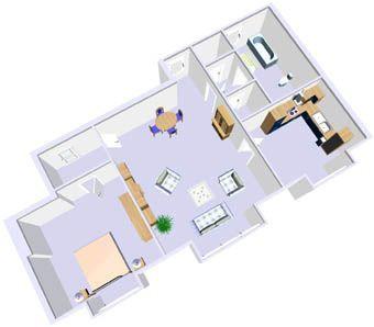 Dachgeschoßwohnung Kiel Gaarden-Ost - 2 Zimmer, 60 m&sup2;, 410&euro; | Angebot:26377734