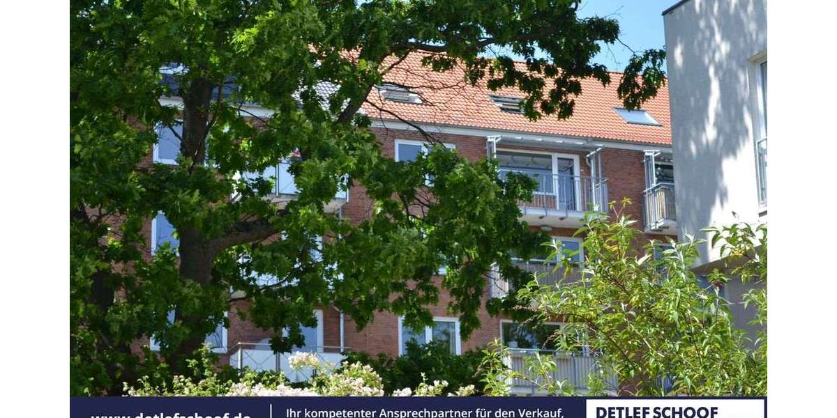 Etagenwohnung Kiel Blücherplatz - 2 Zimmer, 50 m&sup2;, 199.000&euro; | Angebot:24023369