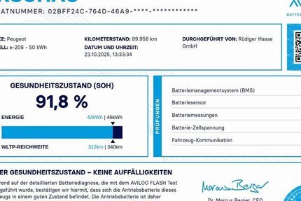Peugeot 208 89.945 km 15.990 &euro; Neumünster 24539