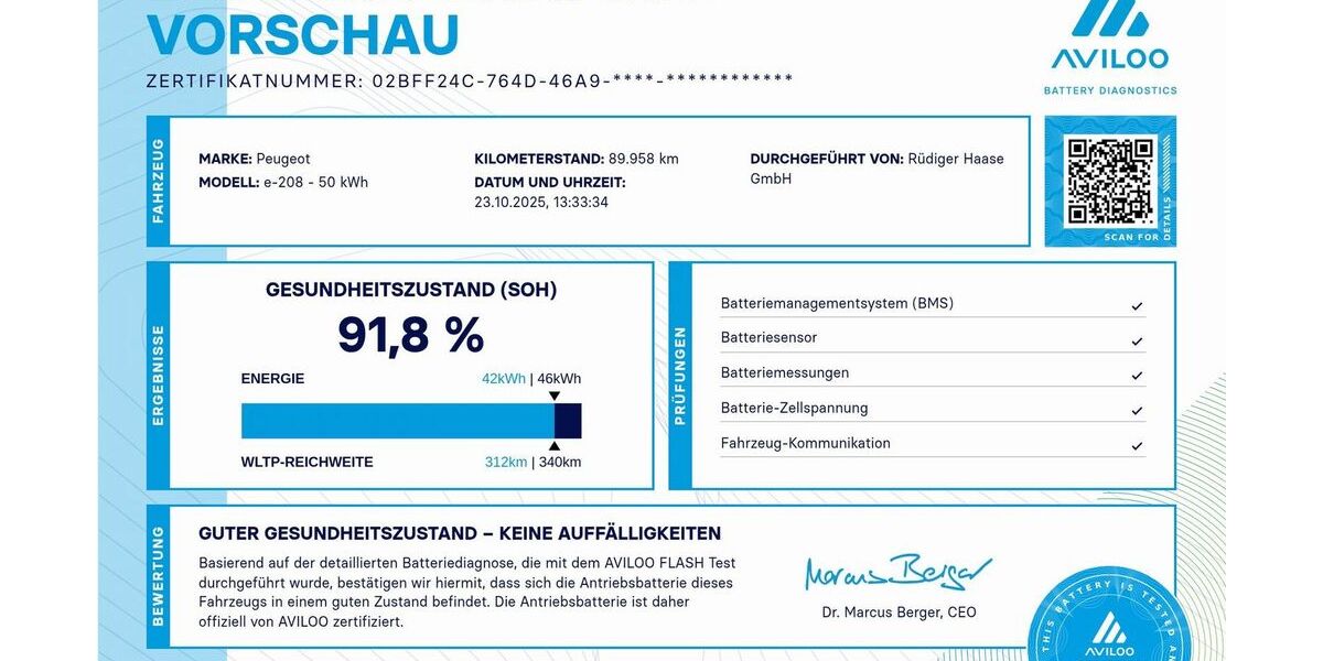 Peugeot 208 89.945 km 15.990 &euro; Neumünster 24539