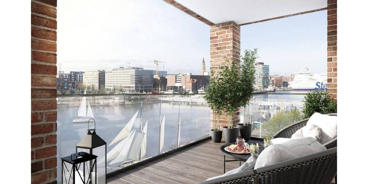 Etagenwohnung Kiel Gaarden-Ost - 2 Zimmer, 51 m&sup2;, 286.700&euro; | Angebot:25768898