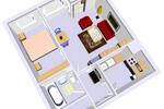 Erdgeschoßwohnung Kiel Ellerbek - 1.5 Zimmer, 51 m&sup2;, 540&euro; | Angebot:26555876