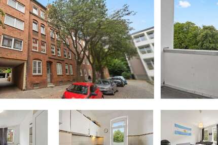 Wohnung Kiel Hassee - 2 Zimmer, 46 m&sup2;, 159.000&euro; | Angebot:27146321