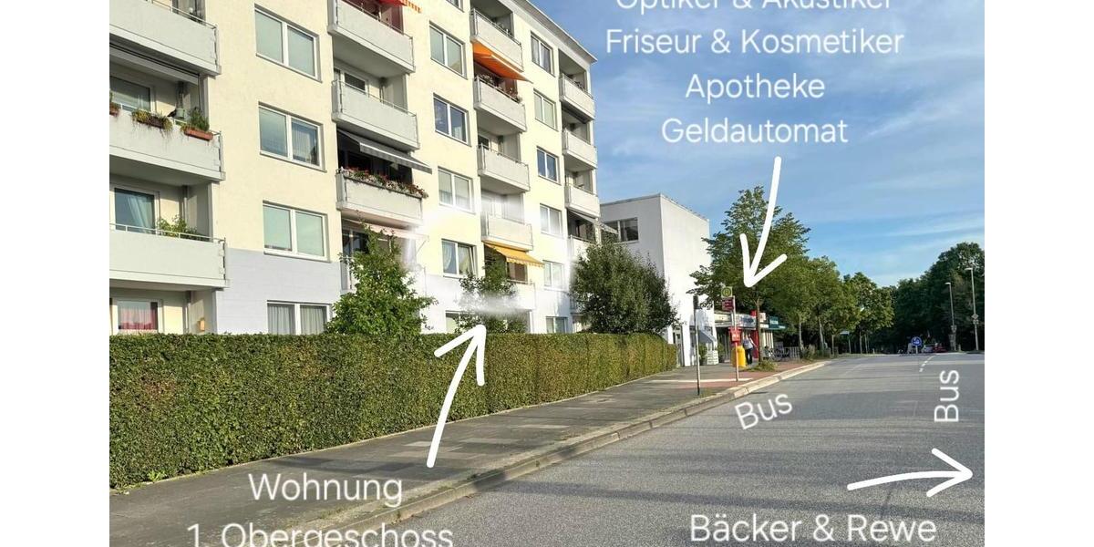 Etagenwohnung Kiel Friedrichsort - 3 Zimmer, 72 m&sup2;, 215.000&euro; | Angebot:27283758