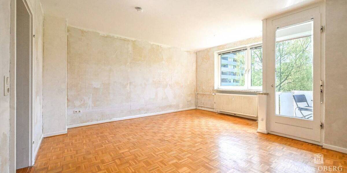 Etagenwohnung Kiel Neumühlen-Dietrichsdorf - 2 Zimmer, 46 m&sup2;, 129.500&euro; | Angebot:26904291