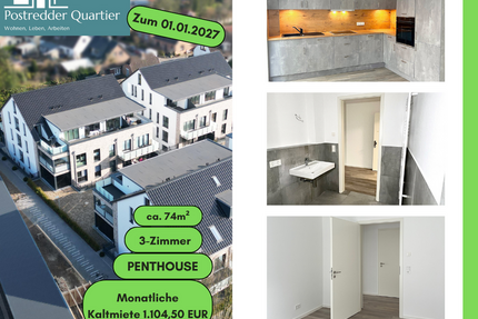 Wohnung Nortorf - 3 Zimmer, 74 m&sup2;, 1.105&euro; | Angebot:27480869