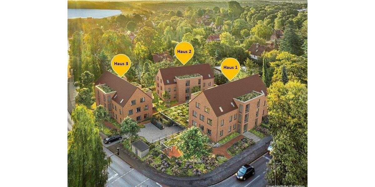 Etagenwohnung Eckernförde - 2 Zimmer, 53 m&sup2;, 289.000&euro; | Angebot:25780066