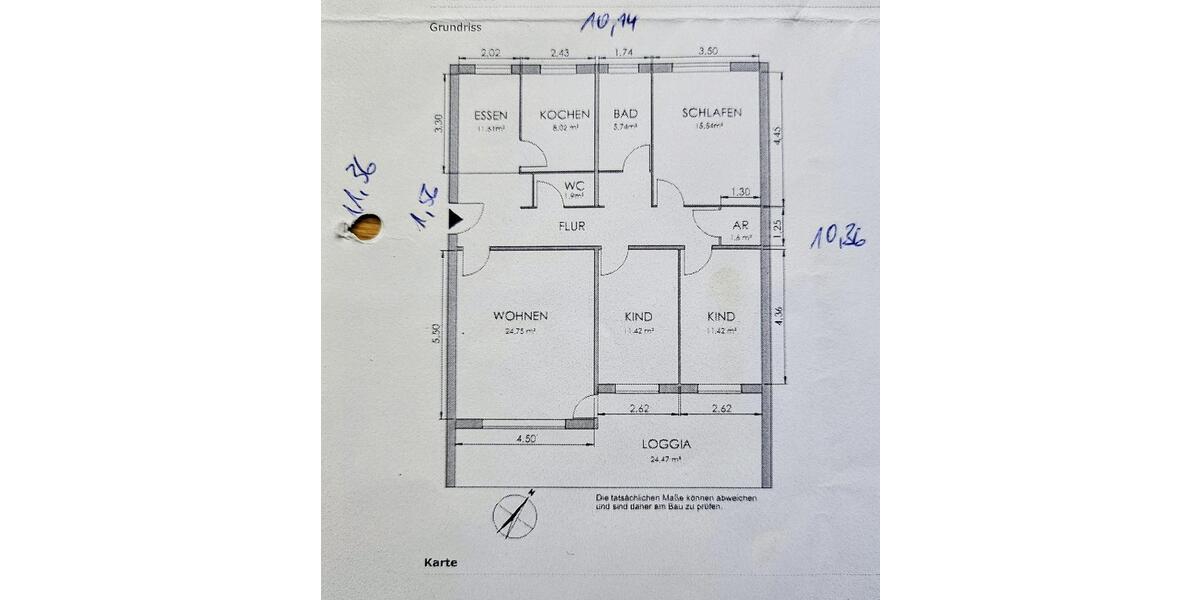 Hochparterre Schwentinental - 4 Zimmer, 109 m&sup2;, 263.000&euro; | Angebot:24222163