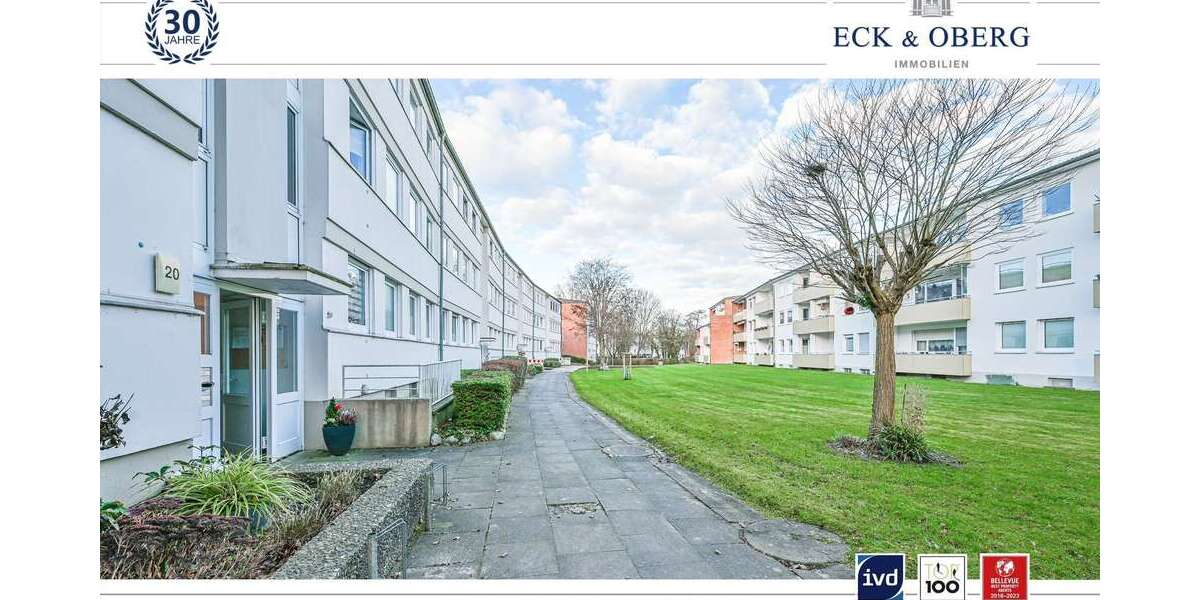Etagenwohnung Kiel Wik - 3 Zimmer, 62 m&sup2;, 175.000&euro; | Angebot:25024994