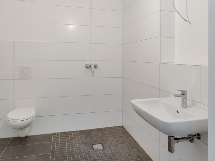 Erdgeschoßwohnung nach KFW40 EE Standard im Zentrum von Rieseby!