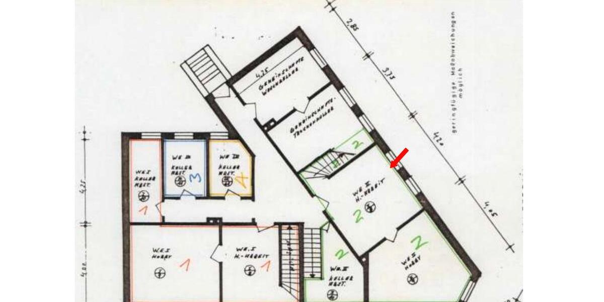 Hochparterre Neumünster - 4 Zimmer, 101 m&sup2;, 129.000&euro; | Angebot:26991863